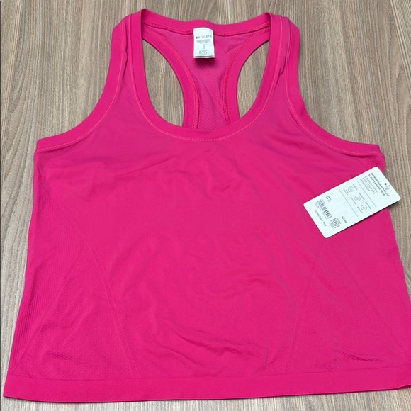 Athleta Women’s Momentum Seamless Sport Length Tank Pink XLarge XL - Picture 1 of 7